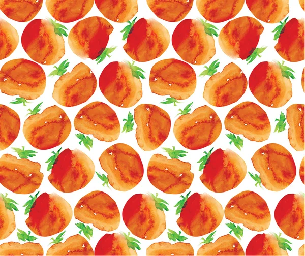 Seamless pattern of tomato — Stock Photo, Image
