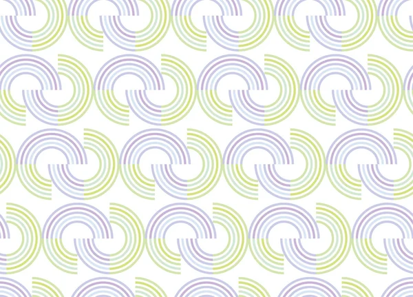 白い背景ジオメトリのシームレス パターン — ストックベクタ