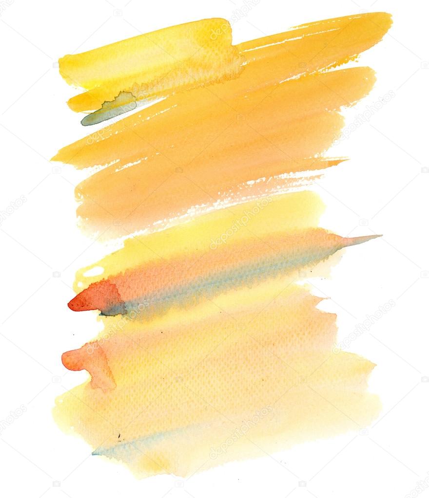 watercolor hand drawn color background