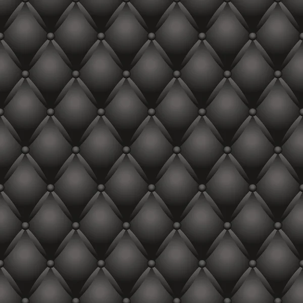 Schwarze Couch Textur Vektor Illustration — Stockvektor