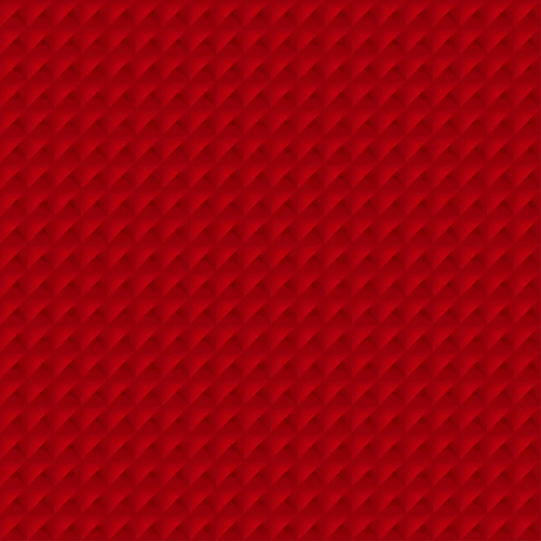 角型形状のシームレスな赤いパターン — ストックベクタ