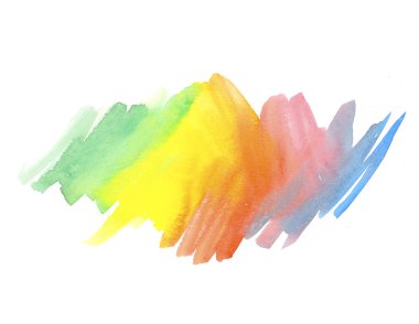 suluboya gökkuşağı renkleri arka plan . Su Rengi Arka Plan. A