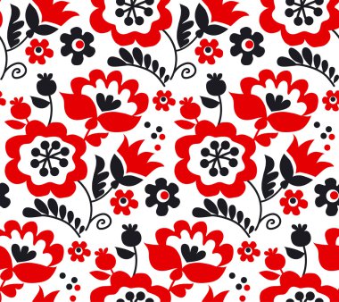 kırmızı renk geleneksel Avrupa Ukraynalı süs. rustik çiçek