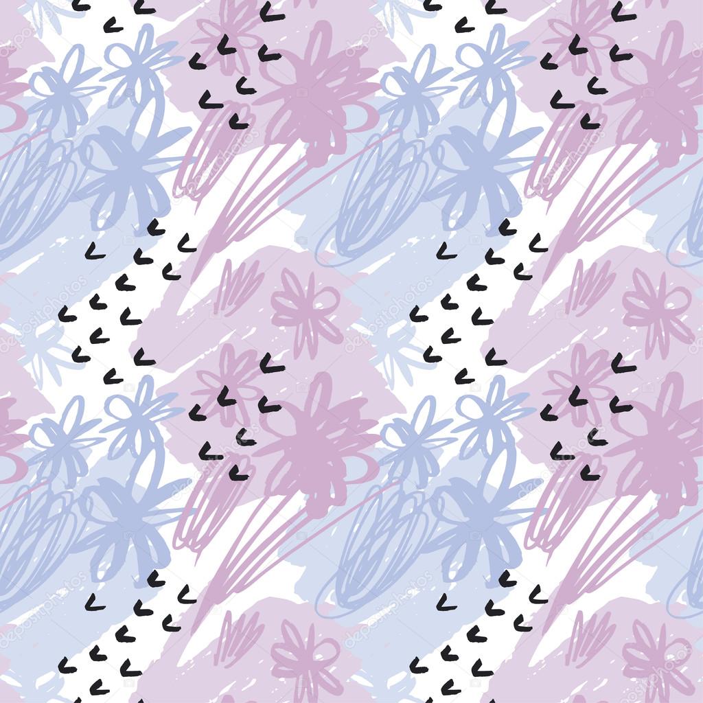 Seamless pattern pastel color wallpaper. vector illustration for