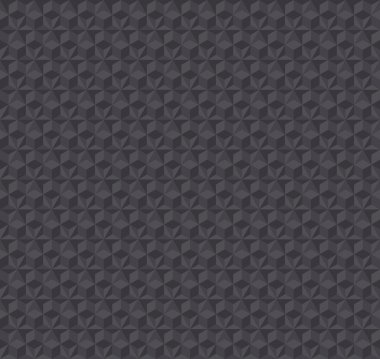 doku 3d yanılsama koyu gri seamless modeli. vektör illustrat