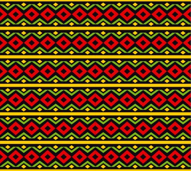 Klasik reggae renk müzik arka plan. Jamaika seamless modeli 