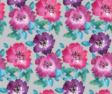 soyut çiçek desen. dekoratif parlak kırmızı çiçek dikişsiz p