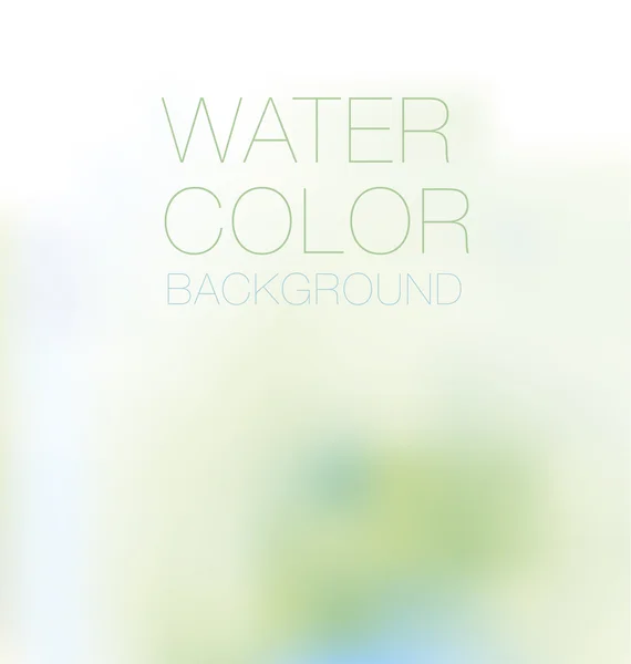 自然な水彩画の背景、 ベクター背景、デジタルイラスト — ストックベクタ