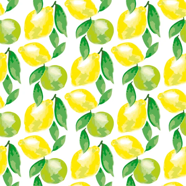 suluboya limon motif. kavram canlı moda zemin üzerinde beyaz