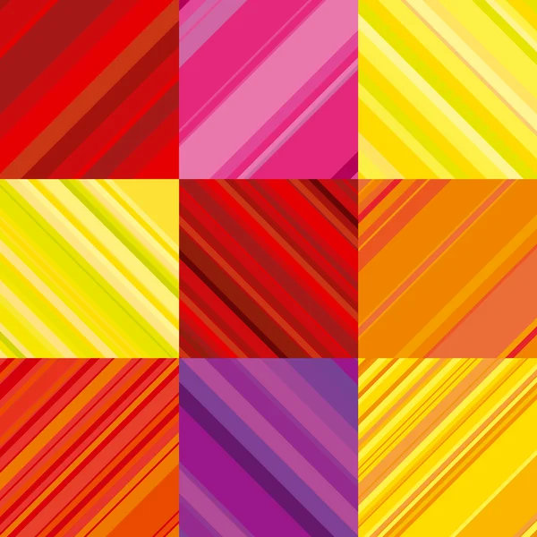 Vector wallpaper with colorful stripe. line stripe style color d — Stock Vector