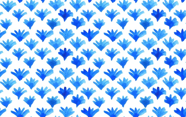 Sea watercolor pattern — Stockfoto