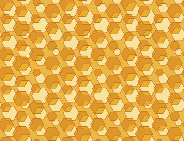 Hexagon seamless vector background. rapport geometry pattern — ストックベクタ