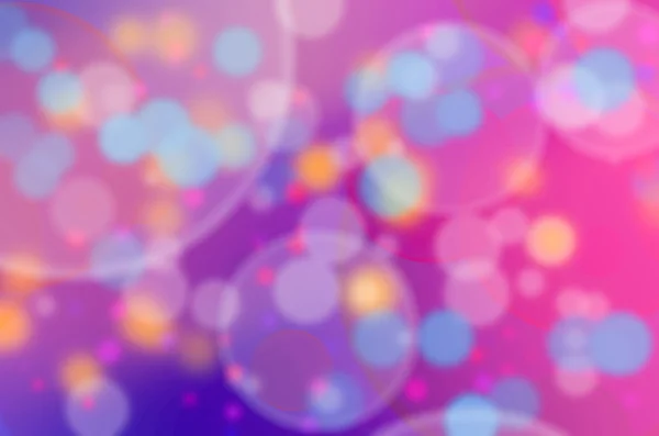 Pink Purple and Blue Bokeh — Stock Photo, Image