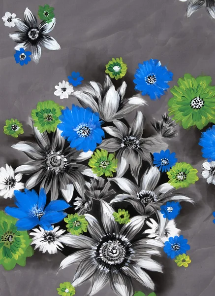 Ilustração de flores — Fotografia de Stock