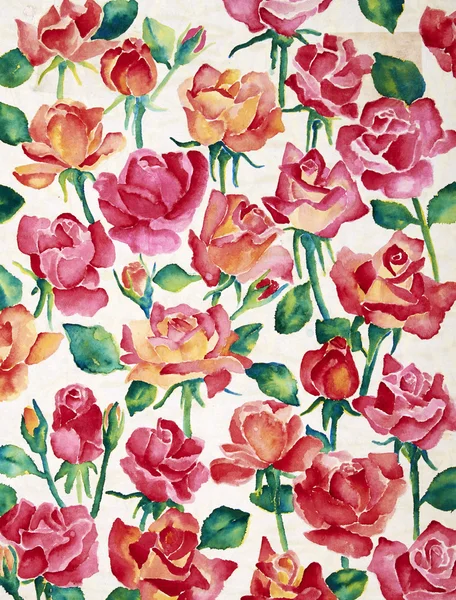 Blommor Illustration Stockfoto
