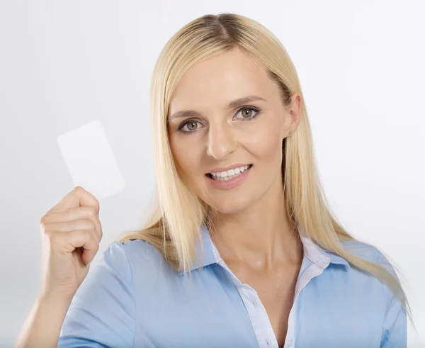 Tarjeta de mujer —  Fotos de Stock