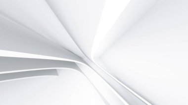 Soyut Beyaz Mimarlık Geçmişi. Minimum Geometrik Dalga Duvar Kağıdı. Beyaz Daire Binası 'nın 3 boyutlu tasviri. Modern Geometrik Duvar Kağıdı. Fütürist Teknoloji