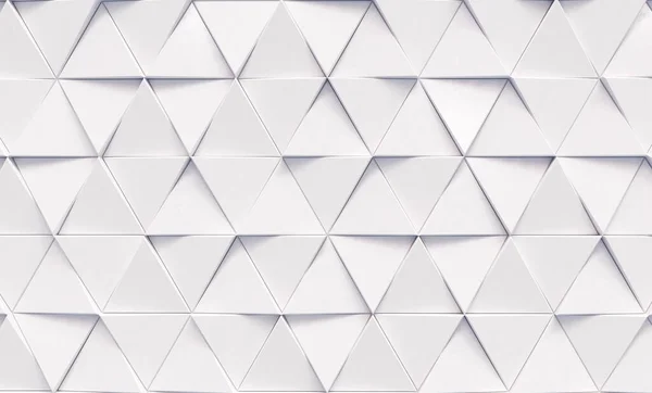 Αφηρημένο Τριγωνικό Φόντο Λευκά Τρίγωνα Γεωμετρική Απόδοση — Φωτογραφία Αρχείου