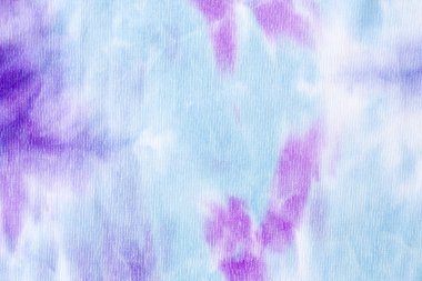 Süsleme ve kartpostallar için mavi, turkuaz ve pembe kadife arka plan. Mor ve mor renkler. Kadife kumaştan parlak yatay arkaplan.