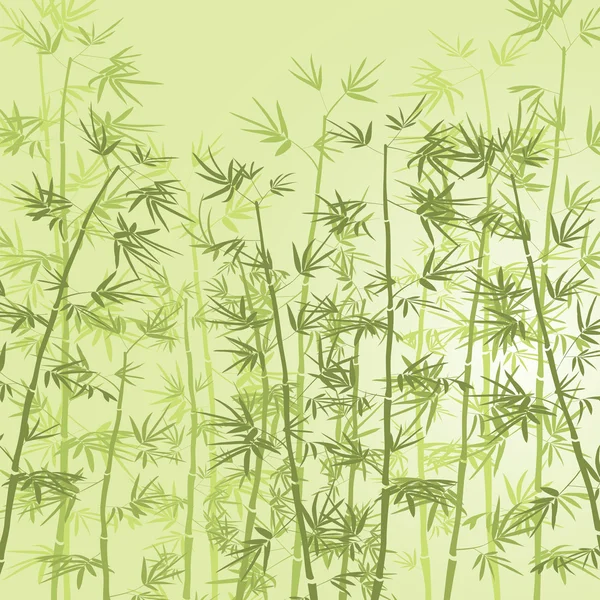 Floresta de bambu Ilustração De Stock