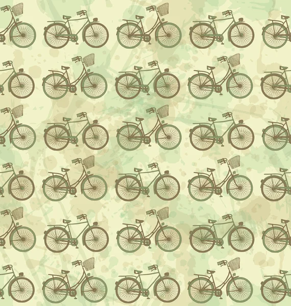 Bike Seampless Pattern — Stock Vector