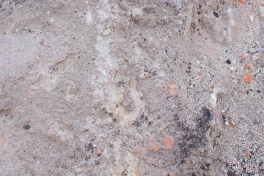 Taş beton duvar dokusu. Çatlak kum tuğlası. Pastel arkaplan sağlam. 