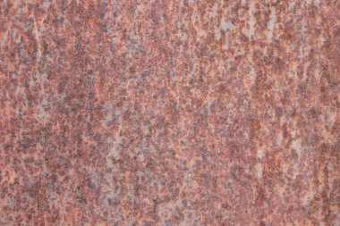 Çatlamış ve boyası soyulmuş eski paslı beton duvar. Kusursuz grunge dokusu