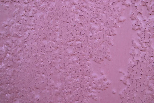 Alte Verwitterte Rostige Betonwand Mit Rissiger Und Abblätternder Farbe Nahtlose — Stockfoto