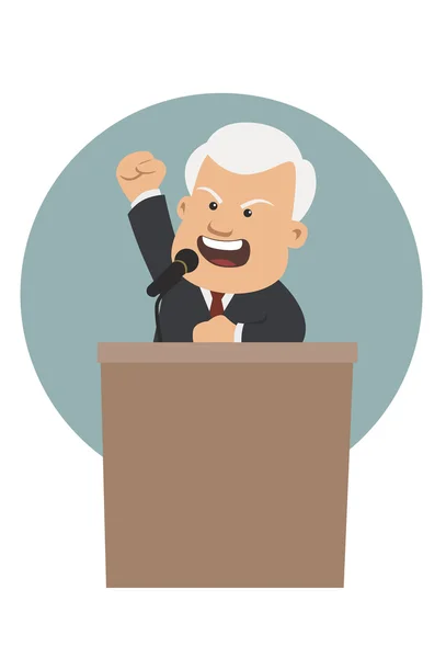 Orator — Stock Vector