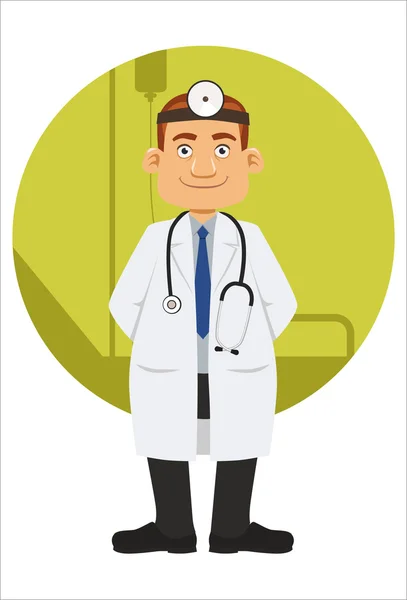 A smiling medical doctor Royalty Free Stock Illustrations