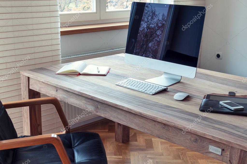 Home office Stock Photo by ©MarianKadlec311 52388253