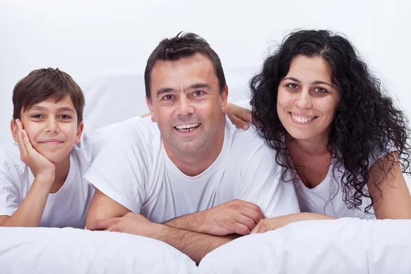 Happy family portrait — Stock Photo, Image