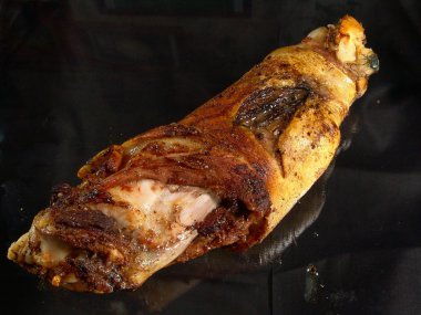 kızarmış et et kemik