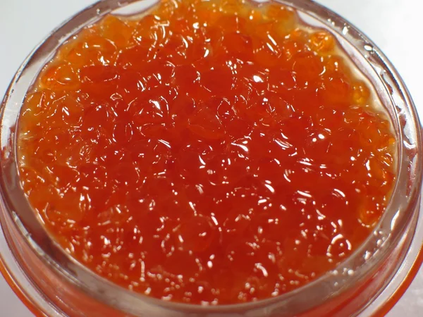Caviar rojo de pescado — Foto de Stock