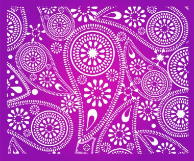 Soyut desenli çiçek arka plan. 