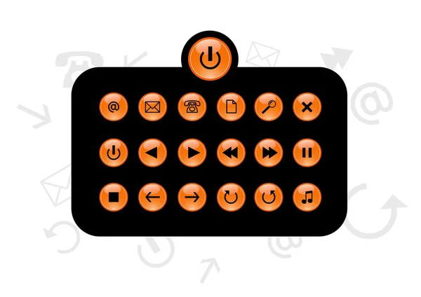 Set of info buttons. Vector — Stock Vector
