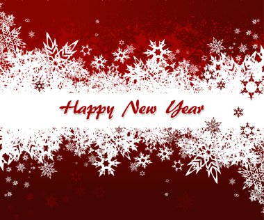 Metnin için yeri olan Noel arkaplanı.