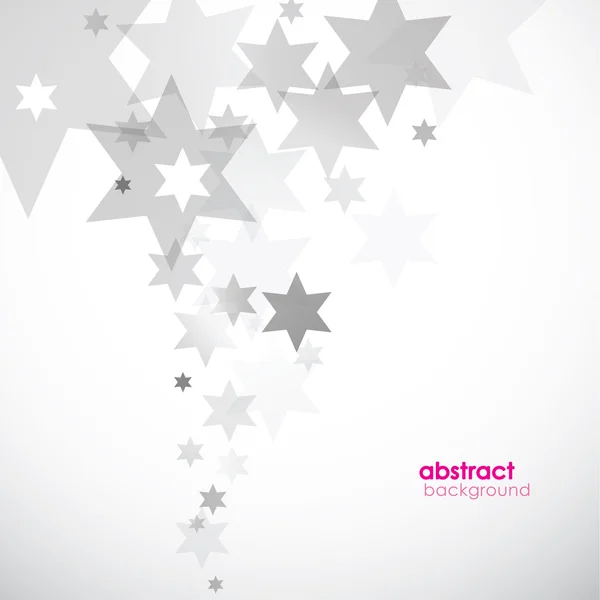 Abstract background template with stars. — Stock Vector