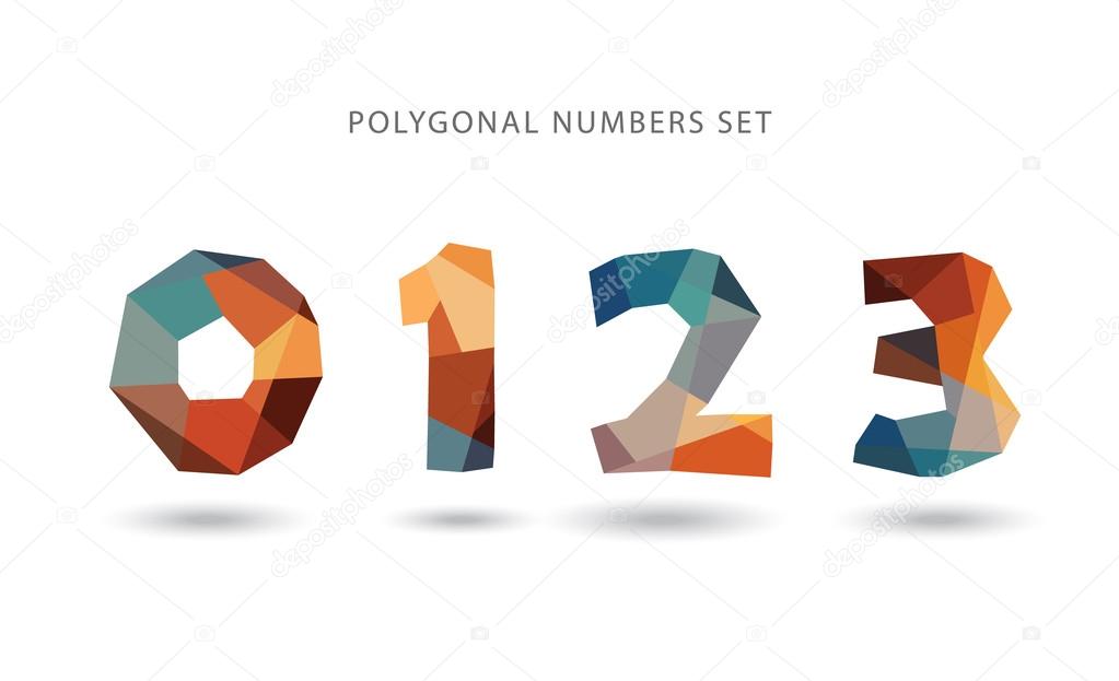 Polygonal set of numbers