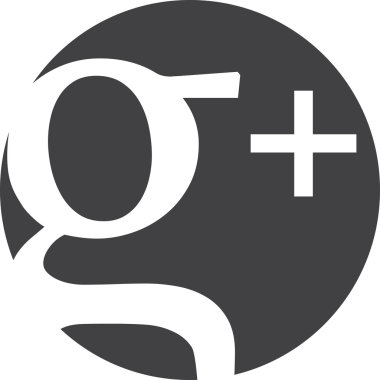 Modern Round Windows 8 Style Google Plus Icon
