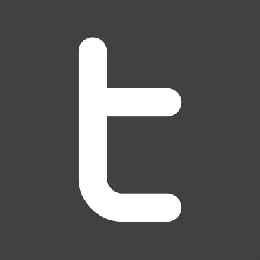 Modern Windows 8 Style Twitter Icon