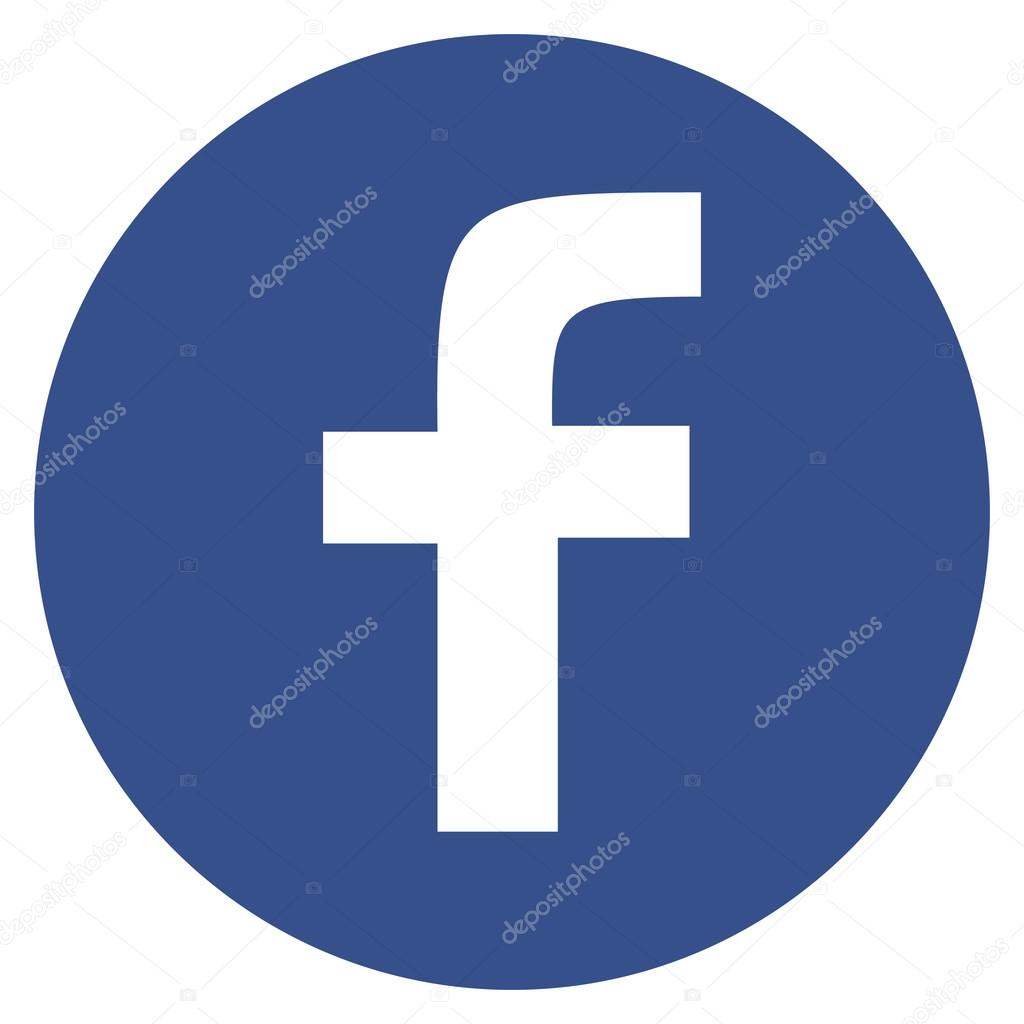 Prague, Czech Republic - July 11, 2015. Modern blue facebook web icon with original letter F