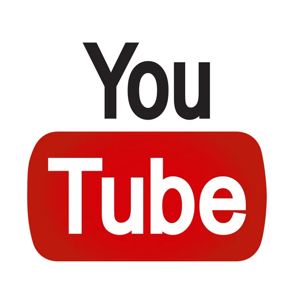 Modernes Youtube-Web-Symbol — Stockvektor