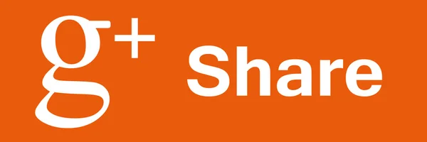 Windows 8 Stíluselválasztó Google plus share gomb — Stock Vector