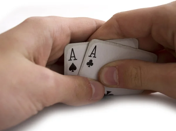 Professioneller Kartencheck — Stockfoto