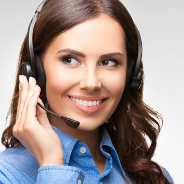 Destek telefonu operatörü üzerinden gri