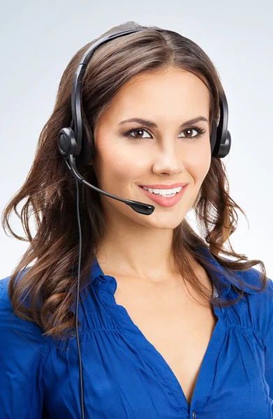 Destek telefonu operatörü kulaklık