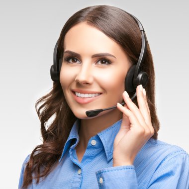 Destek telefonu operatörü üzerinden gri