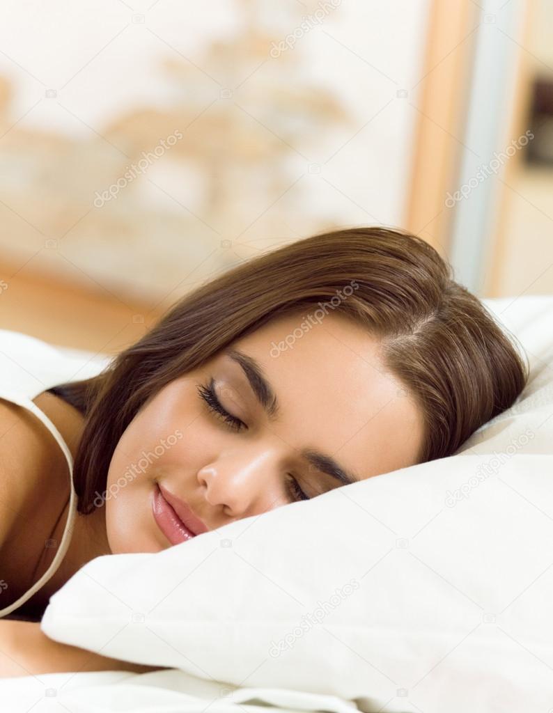 Young woman sleeping