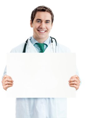 Doktor boşaltmak bulunduðu boş tabela ile